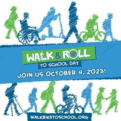 Walk and Roll to School Day Image